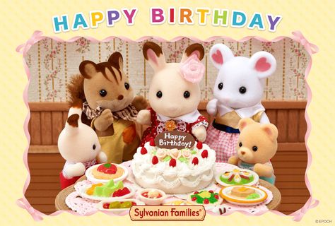 Miniature Greenhouse, Oz Movie, Bday Invitations, Calico Critters, Family Birthdays, Sylvanian Families, Happy Birthday Greetings, Birthday Cake Toppers, Birthday Greetings