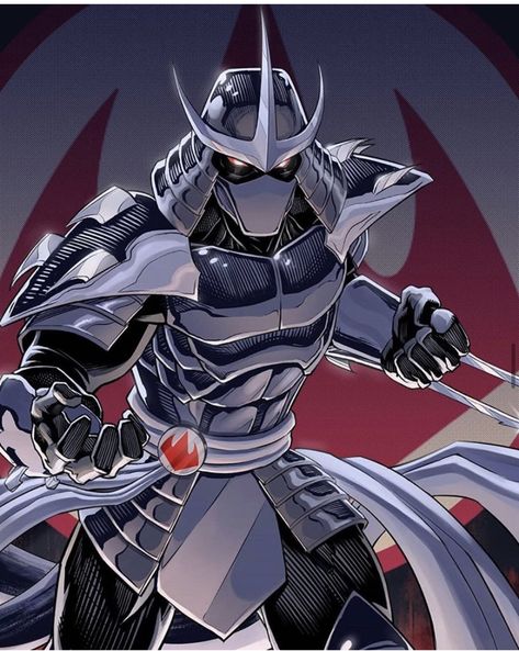 The Shredder Tmnt, Tmnt Shredder Art, Tmnt Shredders Revenge, Shredder 2003, Oroku Saki, Tmnt 2003 Shredder, Tmnt Shredder, Tmnt Villains, Shredder Tmnt