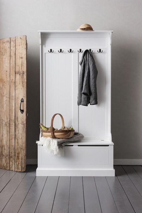 Entryway Storage Rack Clothes Coat Stand Hooks Hallway Hinges Hats Hall Unit Box | eBay Porch Storage Bench, Shoe Storage White, Hallway Shoe Storage Bench, Graceful Aesthetic, Shoe Storage Drawers, Coat Rack Bench, Hallway Organization, Bench Area, Hallway Shoe Storage