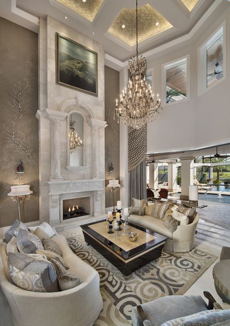 Mansion Living, Elegant Living Room Decor, Modern Cozy Living Room, Mansion Interior, Living Room Decor Cozy, Elegant Living Room, Elegant Living, Decoration Inspiration, Elegant Home Decor