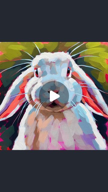 Ali Kay Studio on Instagram: "Hoppy almost Easter, friends! This cute little bunny is part of the Spring 2024 collection, for VIP Fresh Paint members. #artteacher #alikay #onlinepaintingclass #learntopaint #acrylicpainting #goldenpaints #beginnerpainter" Ali Kay Paint Along, Ali Kay Art, Ali Kay, Online Painting Classes, Pets Portrait, Golden Painting, Watercolor Pet Portraits, Drawing Board, Learn To Paint