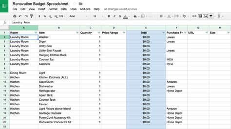 Home renovations are a lot of work! Here is an in depth home renovation checklist to effectively organize your home renovation. This renovation budget spreadsheet can help! Home Renovation Budget, Home Renovation Costs, Home Addition Plans, Budget Spreadsheet Template, Easy Home Improvement Projects, Decorating Bathrooms, Budget Remodel, Beautiful Templates, Easy Home Improvement