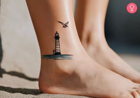 simple lighthouse tattoos - Google Search Lighthouse Small Tattoo, Light House Tattoo Minimalist, Dainty Lighthouse Tattoo, Minimalist Lighthouse Tattoo, Fine Line Lighthouse Tattoo, Small Lighthouse Tattoo, Lighthouse Tattoo For Women, Lighthouse Tattoos, Lighthouse Tattoo