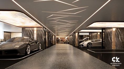 Luxury Garage Aesthetic, Mansion Garage Luxury, Luxury Car Garage Aesthetic, Luxury Parking Garage, Dream Garage Luxury, Luxury Garage Interior, Car Showroom Design, Garage Design Interior, Luxury Car Garage