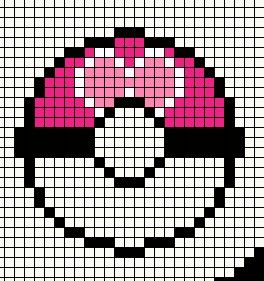 Pixel Art Love, Pearl Beads Ideas, Pokemon Knitting, Pokeball Pattern, Pixel Art Easy, Image Pixel Art, Diy Pokemon, Pokemon Cross Stitch, Modele Pixel Art