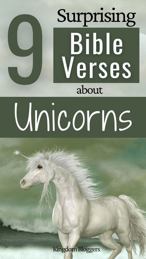 Are unicorns mentioned in the Bible? It may surprise you to learn that there are indeed Bible verses about unicorns! Let's dive into scripture to see what it says. Christian Fantasy Books, Animals In The Bible, Kingdom Bloggers, Psalm 29, Psalm 92, Psalm 22, Christian Camp, Unicorn Quotes, Learn The Bible