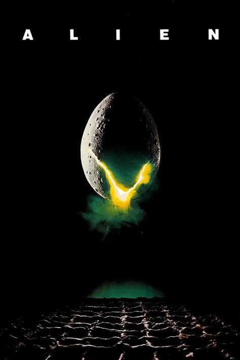 Alien (original title) M/16 | 1h 56min | Horror, Sci-Fi | 21 October 1979 (Portugal) Alien Movie Poster, Tom Skerritt, John Hurt, Alien 1979, Sigourney Weaver, Aliens Movie, Best Horror Movies, Ridley Scott, Chrysler Building