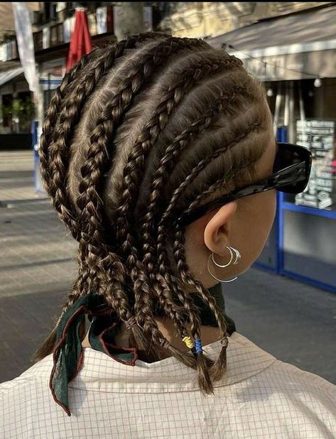 Running Hairstyles, Short Braids, Hairdos For Curly Hair, Women's Hairstyles, Hair Stylies, Natural Hair Braids, Cornrow Hairstyles, African Braids, Short Natural Hair Styles