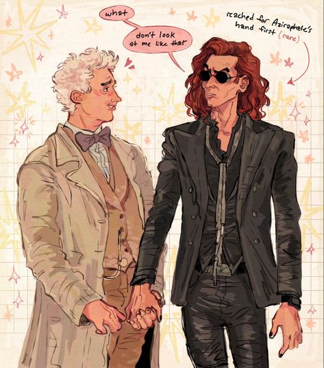 Crowley X Aziraphale, Good Omens Book, Ange Demon, Terry Pratchett, Good Omens, Michael Sheen, Neil Gaiman, Angels And Demons, Sherlock Holmes