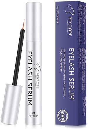 19 Popular Products With Over 1,000 Reviews On Amazon Best Eyelash Growth Serum, Best Eyelash Glue, Eyebrow Growth Serum, How To Grow Eyelashes, Eyebrow Growth, Fiber Lash Mascara, Eyelash Growth Serum, Thicker Eyelashes, Brow Lash