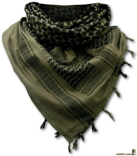 Shemagh Tactical Scarf #4. I like this one better than the others.: Desert Scarf, Desert Style, Tactical Wear, Tac Gear, Combat Gear, Army Surplus, Tactical Clothing, Military Gear, Military Outfit