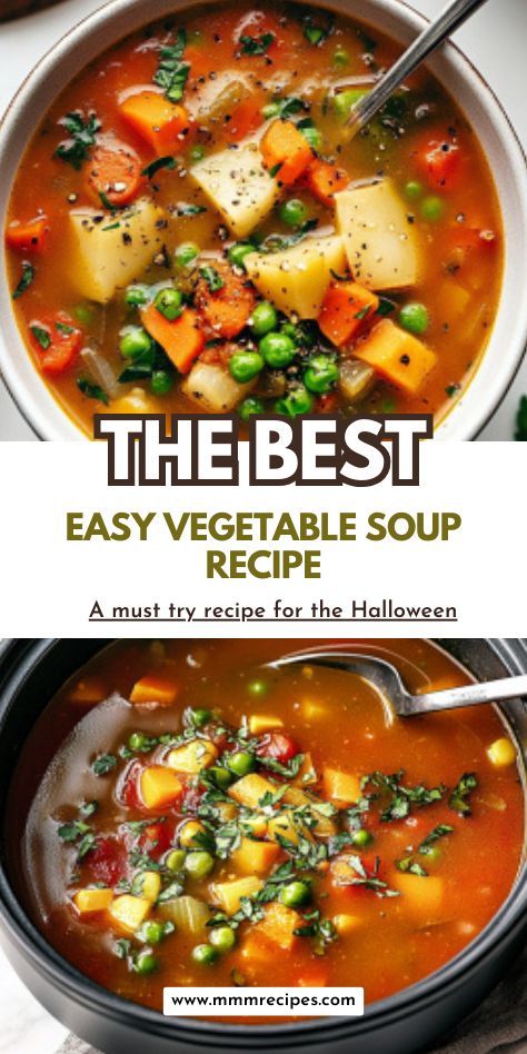 Healthy Beef Vegetable Soup Crock Pot, Vegetable Diet Soup, Easy Vegetable Soup With V8 Juice, Vegetable Soup Chicken Broth, Vegetable Soup Easy Quick, Easy Vegtable Soup, Vegetarian Vegetable Soup Recipe, Veg Soup Recipes Homemade Healthy, Easy Vegetable Soup Crock Pot