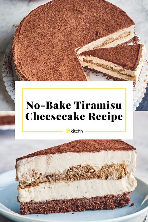 Toppings For Cheesecake, Tiramisu Cheesecake Recipe, Italian Cheesecake, Paris Bakery, Italian Tiramisu, Tiramisu Cheesecake, Tiramisu Dessert, Cheesecake Toppings, Slice Of Pie