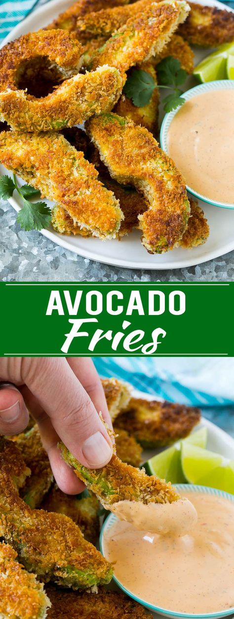 Avocado Fries Recipe | Fried Avocado | Avocado Fritters Avocado Fries Recipe, Avocado Appetizer, Fried Avocado, Avocado Dessert, Avocado Fries, Keto Pancakes, Fries Recipe, Keto Cheesecake, Avocado Recipes