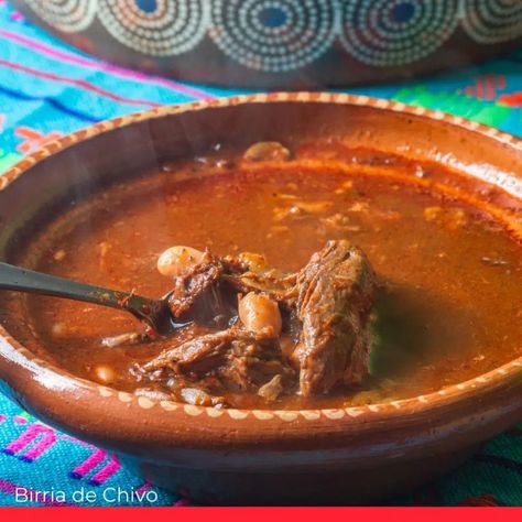 Birria de Chivo (Mexican Goat Stew) - Chef's Pencil Goat Stew, Mexican Main Dishes, Fruit Salad With Marshmallows, Meat Stew, Goat Meat, Ambrosia Salad, Food Trends, Refried Beans, Mexican Dishes