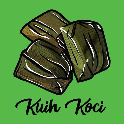 Kuih koci vector cartoon illustration | Premium Vector #Freepik #vector #kuih #food-cartoon #breakfast-illustration #illustrations Kuih Illustration, Kuih Raya Illustration, Kuih Koci, Cartoon Breakfast, Breakfast Illustration, Raya Design, Photography Editing Apps, Food Cartoon, Instagram Feed Ideas Posts