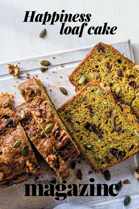 With plenty of mood-boosting ingredients, this healthier loaf cake is the perfect way to bring a bit of sunshine to your life. Get the Sainsbury's magazine recipe Healthy Loaf Cake Recipes, Healthy Loaf Cake, Botanical Baking, Roll Cake Ideas, Vegetable Cakes, Sweet Baking Recipes, Pistachio Cardamom, Half Term Activities, Tea Time Cakes