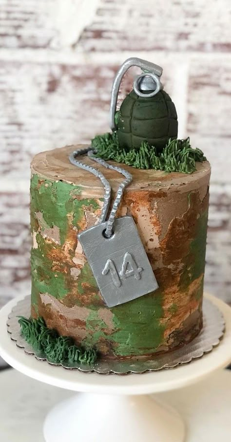 30 Birthday Cake Ideas, Whimsical Birthday Cake, Army Tank Cake, Army Birthday Cakes, Fortnite Birthday Cake, Cake Fortnite, Playstation Cake, Simple Cake Topper, Cake Mom