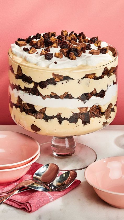 Heaven In A Bowl Recipe Southern Living, Best Peanut Butter Pie, Heaven In A Bowl, Pudding Custard, Whipped Peanut Butter, Trifle Recipes, Breakfast Party Foods, Easy Dinner Casseroles, Butter Pudding