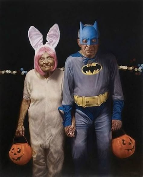 Growing Old Together, Old Couples, Foto Tips, Trick Or Treater, Old People, Two People, Growing Old, American Artists, Trick Or Treat