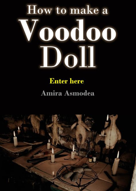 Luciferian Witchcraft, Diy Voodoo Dolls, Voodoo Doll Spells, Voodoo Spell, Hoodoo Magic, Garden Witch, Voodoo Magic, Witch Things, Ritual Magic