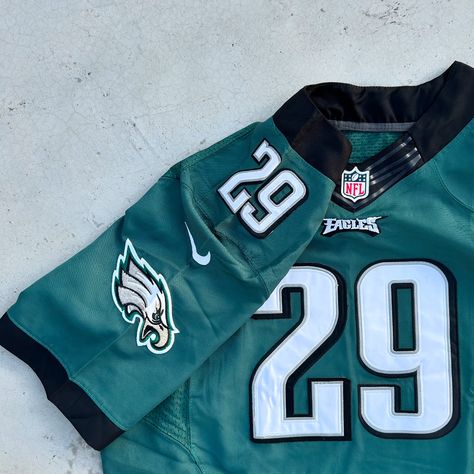 NIKE EAGLES NFL JERSEY # 29, Murray perfect condition, no tear, no stains! SIZE:- L Price:- 1499₹ Eagles Jersey Outfit Women, Eagles Jersey Outfit, Jersey Outfit Women, Eagles Jersey, Eagles Nfl, Nfl Jersey, Jersey Outfit, Outfit Women, Eagles