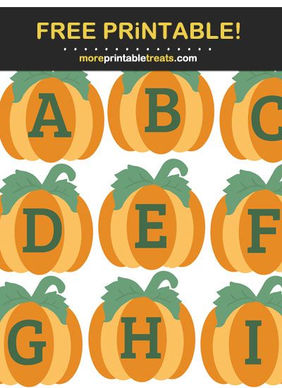 Printable Pumpkin Alphabet Pumpkin Letters Preschool, Pumpkin Alphabet Activities Preschool, Pumpkin Letters Printable, Fall Letters Printable, Pumpkin Numbers Free Printable, Pumpkins With Letters Printable, Pumpkin Name Craft, Pumpkin Letters, Pumpkin Name Puzzle