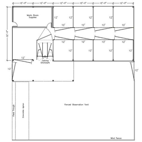 Corral Ideas, Cattle Barn Designs, Show Cattle Barn, Livestock Equipment, Cattle Facility, Cattle Corrals, Livestock Barn, Barn Layout, Cattle Barn