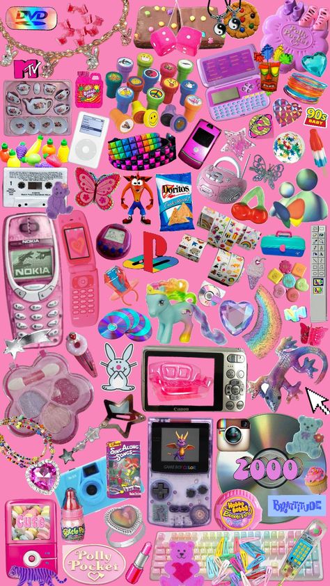 #collageart #00s #aesthetic #y2k #y2kaesthetic #memories #aestheticboard #pink #pinkaesthetic #pinterest #colorful #wallpaper #childhood 2000s Aesthetic Collage, 00s Aesthetic Wallpaper, Early 00s Aesthetic, Backgrounds Y2k, 2000s Aesthetic Wallpaper, Pink Y2k Aesthetic, Y2k Collage, Throwback Aesthetic, Cute Wallpapers Aesthetic