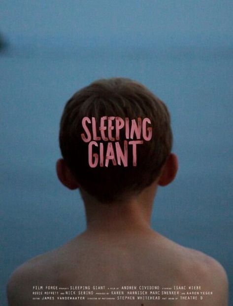 Sleeping Giant, Desain Editorial, Film Poster Design, Image Film, I Love Cinema, Movie Poster Wall, Movie Covers, Movie Posters Design, Indie Movies