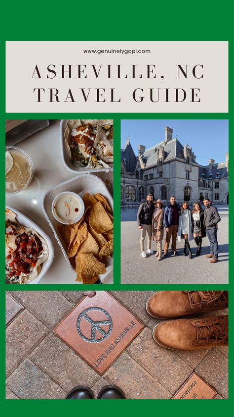 Travel guide to Asheville, NC! (November 2021) Duck Tacos, Okra Fries, Craggy Gardens, Huge Tv, Grove Park Inn, Thai Peanut Chicken, Taco Shop, Brunch Places, Beer Company