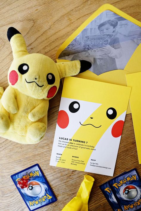 Pokemon Birthday Party Invitations, Pokemon Birthday Invites, Pokemon Party Invitations, Pokemon Invitations, Pokemon Themed Party, Pokemon Cake, Pokemon Birthday Party, Pokemon Theme, Pokemon Party