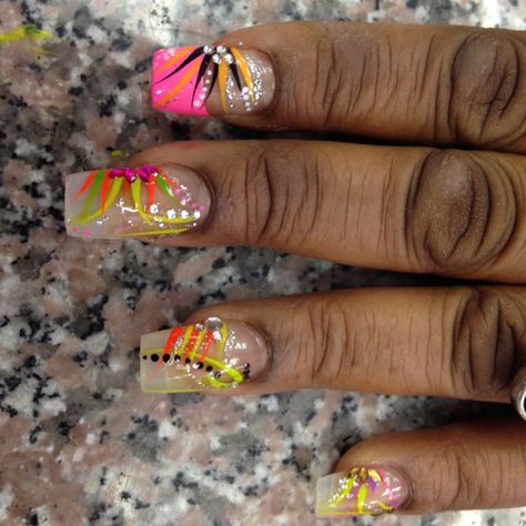 hawaiian luau Hawaiian Luau, Star Nails, Decoration Design, Nail Designs, Nails, Hair, Beauty, Design