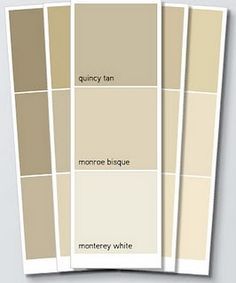 Benjamin Moore Monroe Bisque as a neutral Kingsport Gray, Shaker Beige, Taupe Paint Colors, Basement Painting, Tan Paint, Taupe Paint, Paint And Wallpaper, House Paint Colors, Entry Ideas