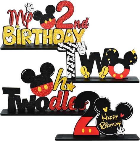 Mickey Mouse Clubhouse Decorations, Two Years Old Birthday, 2nd Birthday Decorations, Mickey Mouse Birthday Decorations, Twodles Birthday, Mickey Mouse Decorations, 2nd Birthday Party For Boys, Mickey Mouse Clubhouse Birthday Party, Minnie Birthday Party