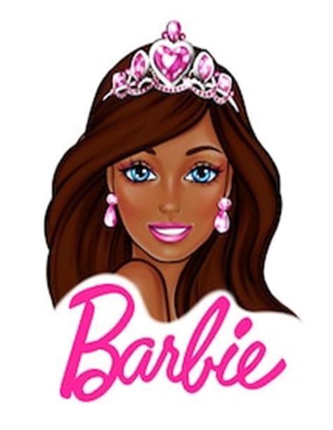 Black Barbie Clipart, Black Barbie Cartoon, Black Barbie Drawing, Black Barbie Cake, Mini Pastelitos, Little Mermaid Cake Topper, Barbie Cupcakes, Computer Images, Barbie Wallpaper