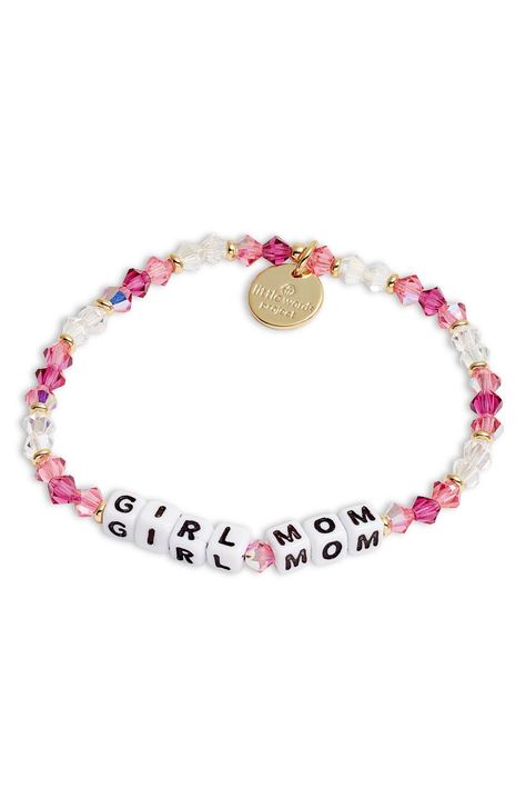 Mothers Day Fragrances Gifts | Nordstrom Sentimental Bracelet, Little Words Project, Word Girl, Beads Style, Chantel Jeffries, Moms Bracelet, Bracelet Style, Fragrance Gift, Your Girl