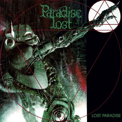 Paradise Lost - 1990 - Lost Paradise Metal Cover Art, Heavy Metal Album Covers, Doom Metal Bands, Metal Album Covers, Lost Poster, Christian Metal, Drum N Bass, Lost Paradise, Doom Metal