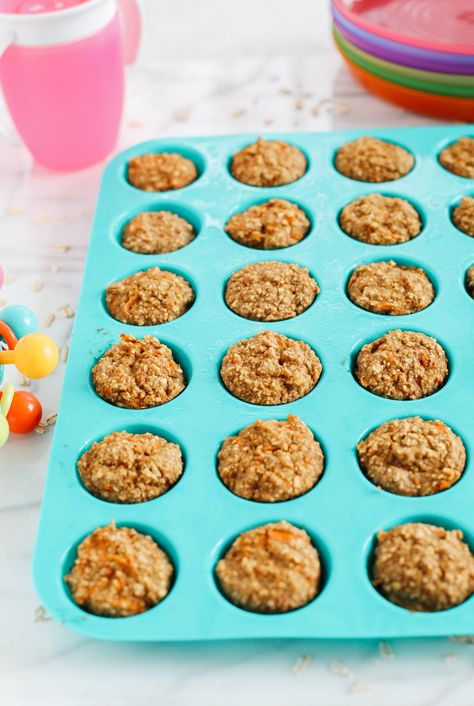 Leftover Baby Food Muffins - Eat Yourself Skinny Recipes Using Leftover Baby Food Puree, Baby Food Muffins, Healthy Apple Cinnamon Muffins, Puree Recipes, Blw Recipes, Baby Muffins, Baby Meals, Yogurt Muffins, Toddler Recipes