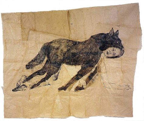 Family History and the History of Objects — Art21 Kiki Smith Drawings, Kiki Smith, Contemporary Drawing, Wolves And Women, Material Things, Lithography, Drawing Prints, Gustav Klimt, Famous Artists