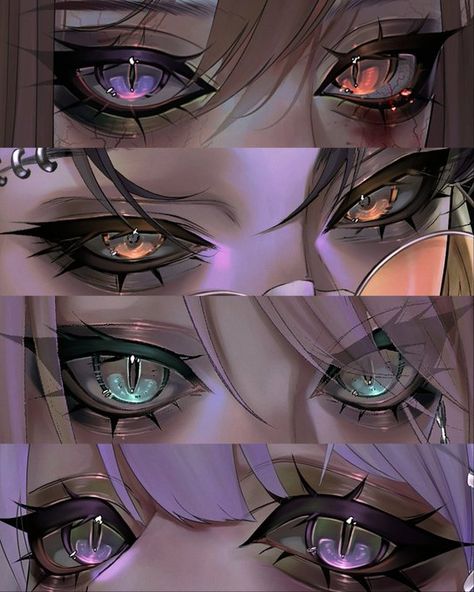 Cat Eyes Drawing, Eyes Artwork, Animation Art Sketches, Human Drawing, Magic Eyes, Aesthetic Eyes, Anime Eye Drawing, Digital Painting Tutorials, Anime Canvas