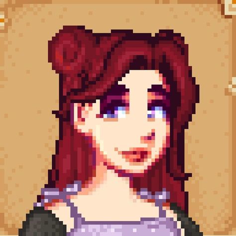 stardew valley profile Stardew Valley Profile, Stardew Valley Oc, Farmer Portrait, Stardew Valley, Pixel Art, Art Inspo, Farmer, Anime, Art