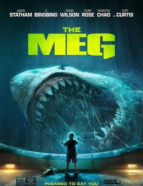 The Meg movie poster #Meg #TheMeg Fantastic Movie posters #SciFimovies posters #Horrormovies posters #Actionmovies posters #Dramamovies posters #Fantasymovies posters #Animationmovies Posters Meg Movie, Mega Shark, Meg 2, The Meg, 3 Dinosaurs, Imdb Movies, 2018 Movies, Thriller Movies, Fantasy Movies