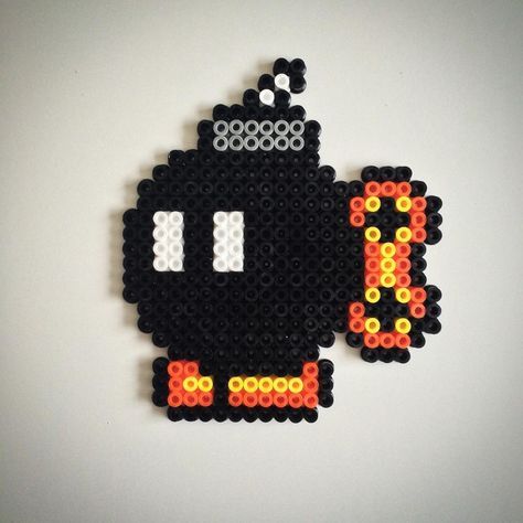 Super Mario hama beads by sarahmccowan1990 - perler beads designs to c2c graph squares! Super Mario Perler Bead Patterns, Mario Perler Bead Patterns, Mario Perler Beads, Hama Beads Mario, Hama Mario, Perler Bead Designs, Perler Bead Mario, Perler Beads Ideas, C2c Graph