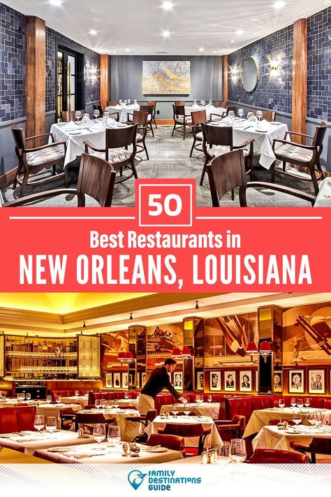 Want to see the best restaurants in New Orleans, LA? We’re FamilyDestinationsGuide, and we’re here to help: From incredible brunch spots and amazing places to eat dinner, to local foodie spots and hidden gems, discover the BEST New Orleans restaurants - so you get memories that last a lifetime! #neworleans #neworleansrestaurants #restaurantsinneworleans #bestrestaurantsinneworleans #placestoeatneworleans Best Restaurants In New Orleans, New Orleans Restaurants, Restaurants In New Orleans, Progressive Dinner, Dinner Places, Bite Size Appetizers, Dinner Restaurants, Cool Restaurant, Anniversary Dinner