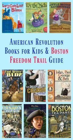 Studying the American Revolution or planning a visit to Boston? I made a… Boston Freedom Trail, American Revolution Activities, History Books For Kids, 4th Grade Social Studies, 5th Grade Social Studies, Homeschool Social Studies, Homeschool Books, Freedom Trail, Social Studies Lesson