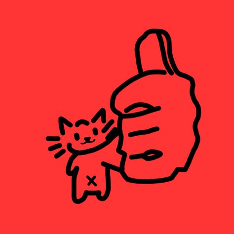 Silly Cat Thumbs Up, Draw Thumbs Up, Cat Thumbs Up Drawing, Chibi Thumbs Up, Cat Thumbs Up, Thumbs Up Drawing Reference, Thumbs Up Reference, Thumbs Up Drawing, Thumbs Up Funny