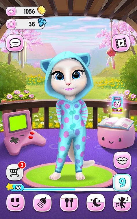 My Talking Angela, My Talking Tom, Mikan Tsumiki, Talking Angela, Cat City, Talking Tom, Gaming Tips, Virtual Pet, Latest Games