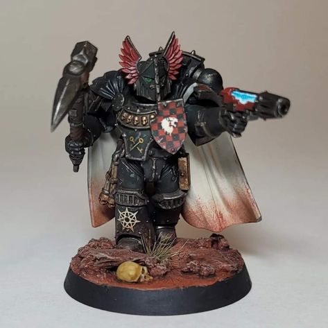 Horus Heresy Dark Angels, Fallen 40k, 40k Fallen, Warhammer Astartes, Grimdark 40k, Warhammer Horus Heresy, Dark Angles, Warhammer Dark Angels, Angels Painting