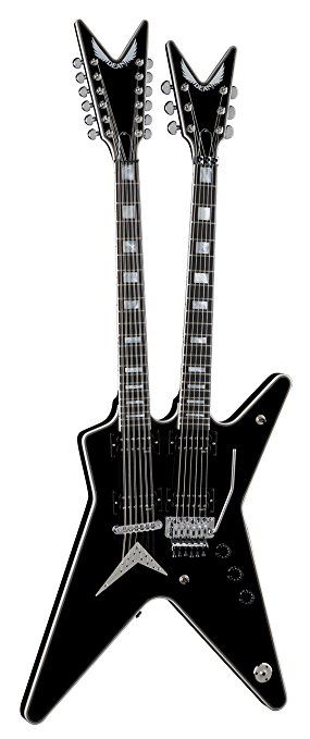 Double Neck Dean Electric Guitar Dean Guitars, Guitar Obsession, Cool Electric Guitars, Custom Guitars, Cool Guitar, Heavy Metal, Dean, Electric Guitar, Guitar